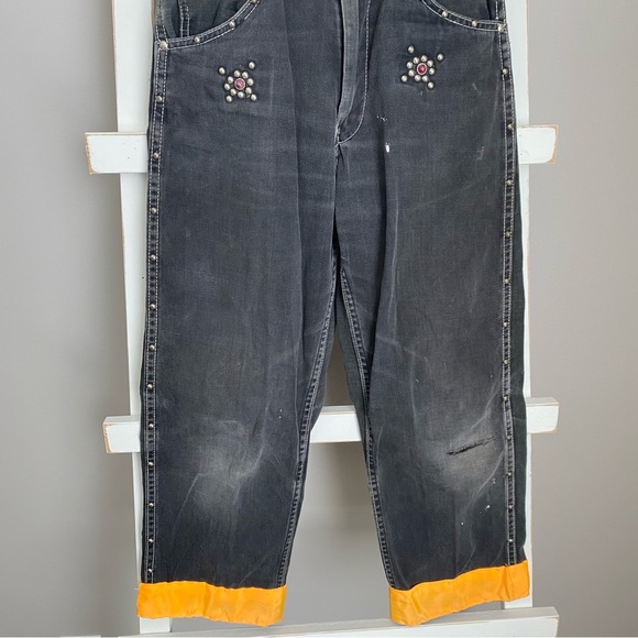 VINTAGE 1960s Billy The Kid Panchito Jeans - Picture 3 of 12